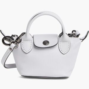 Le Pliage Cuir Nano Crossbody Bag